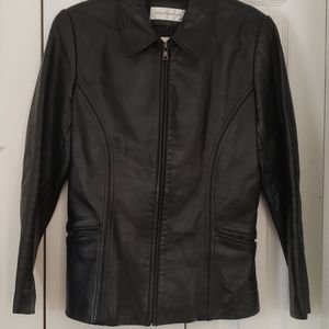 Jones New York Leather Jacket